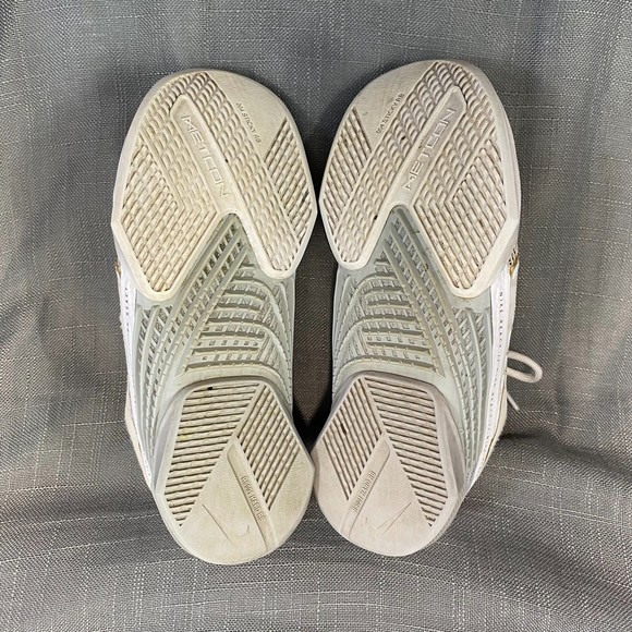 Nike React Metcon Turbo 'White Metallic Gold' CT1249-100 Women Trainers Sz 7.5 - Picture 9 of 9